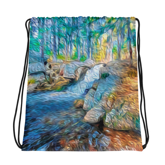 Drawstring Bag - Peters Brook Falls