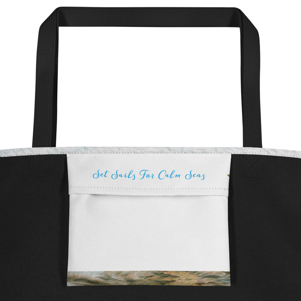 Large Tote Bag - The Row Boat