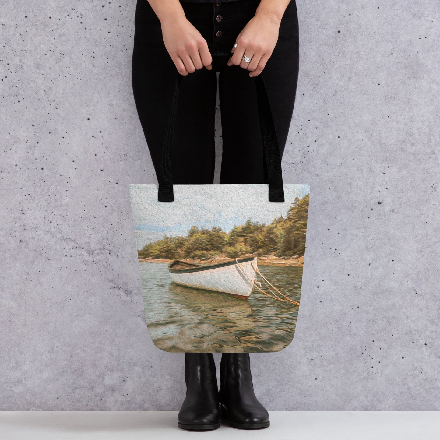 Small Tote Bag - The Rowboat