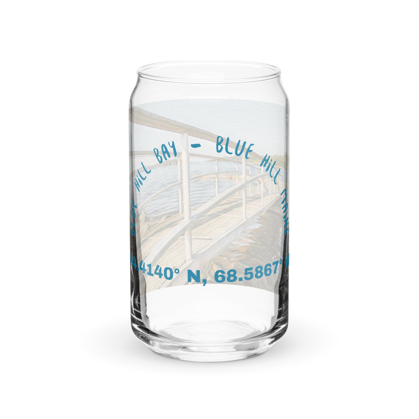 Can Shaped Glass - To The Bay