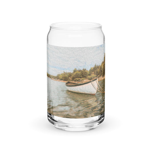 Can Shaped Glass - The Rowboat