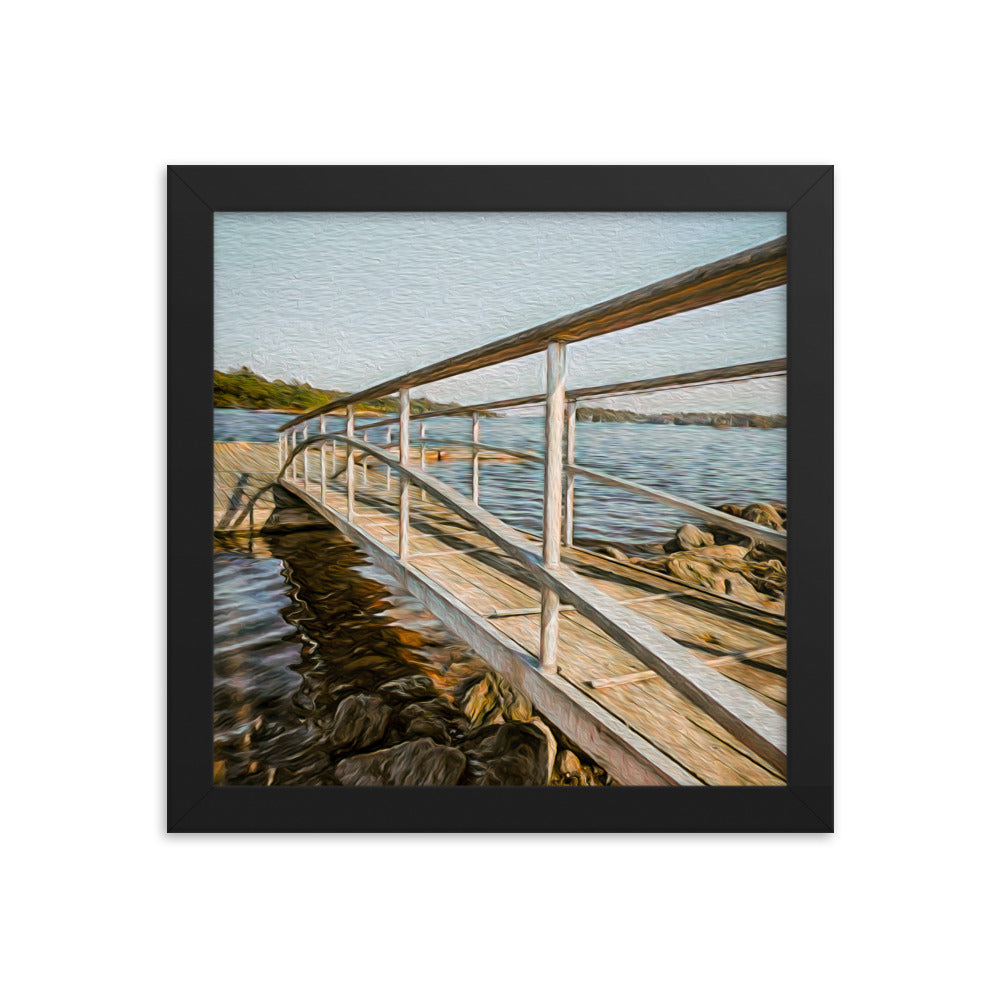 Framed Poster - Gangway To The Bay