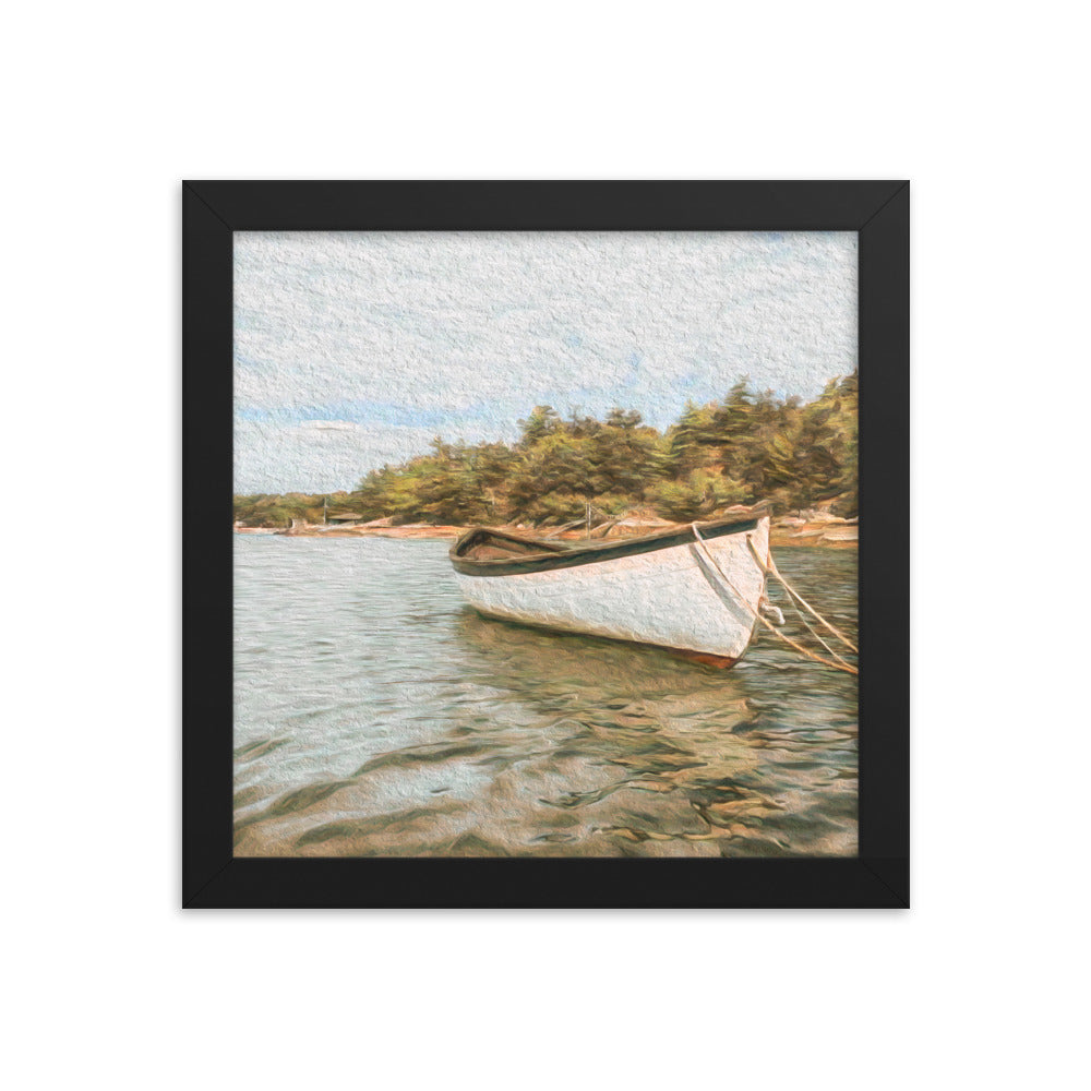 Framed Poster - The Rowboat