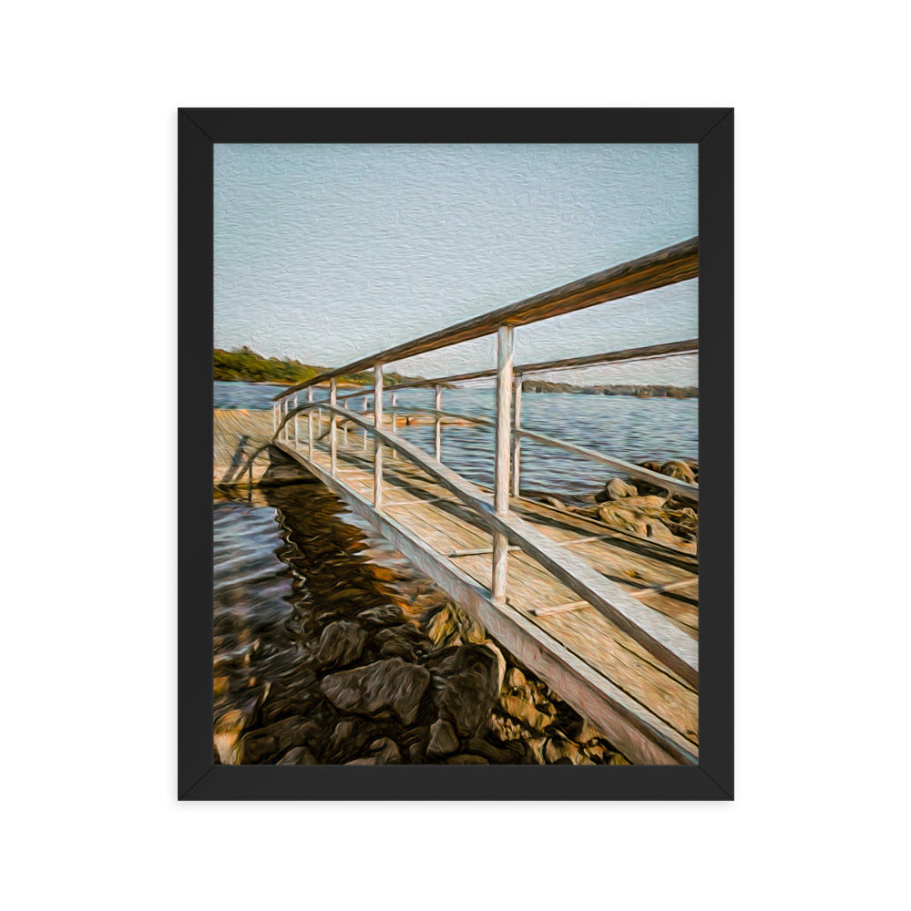 Framed Poster - Gangway To The Bay