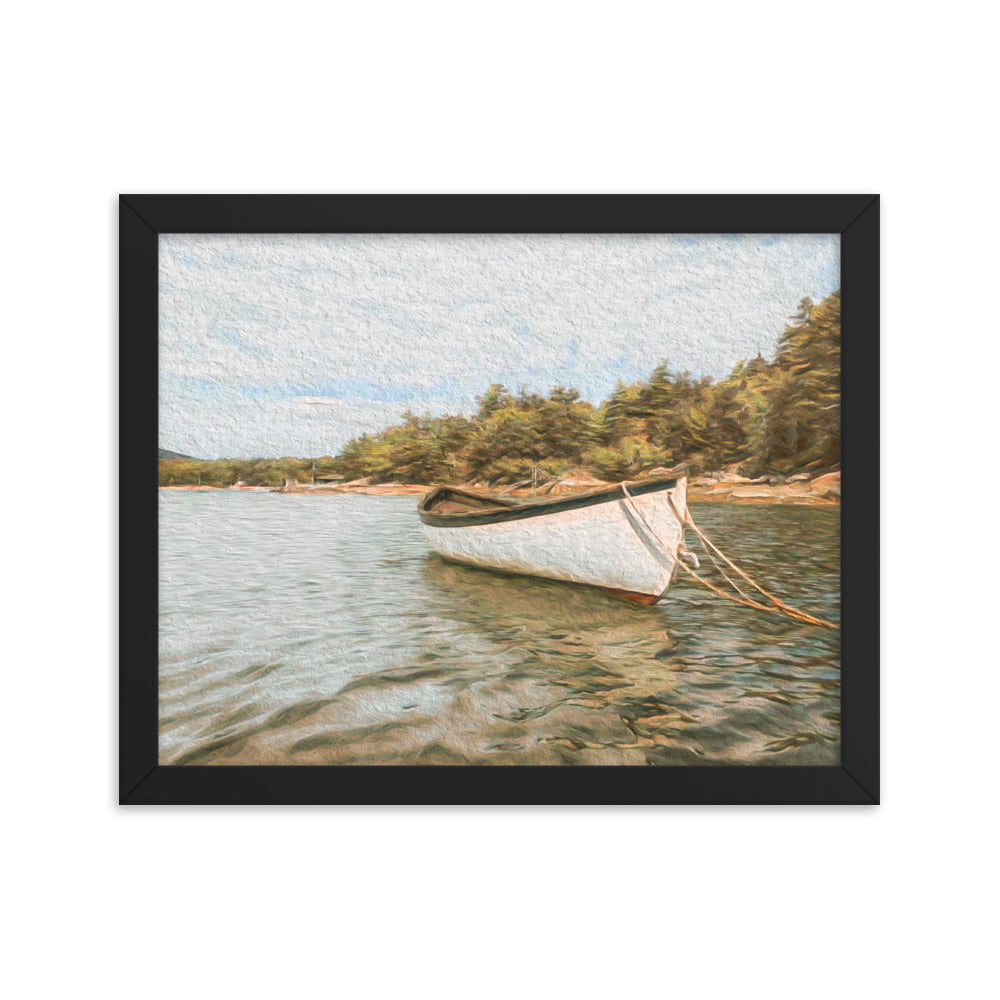 Framed Poster - The Rowboat