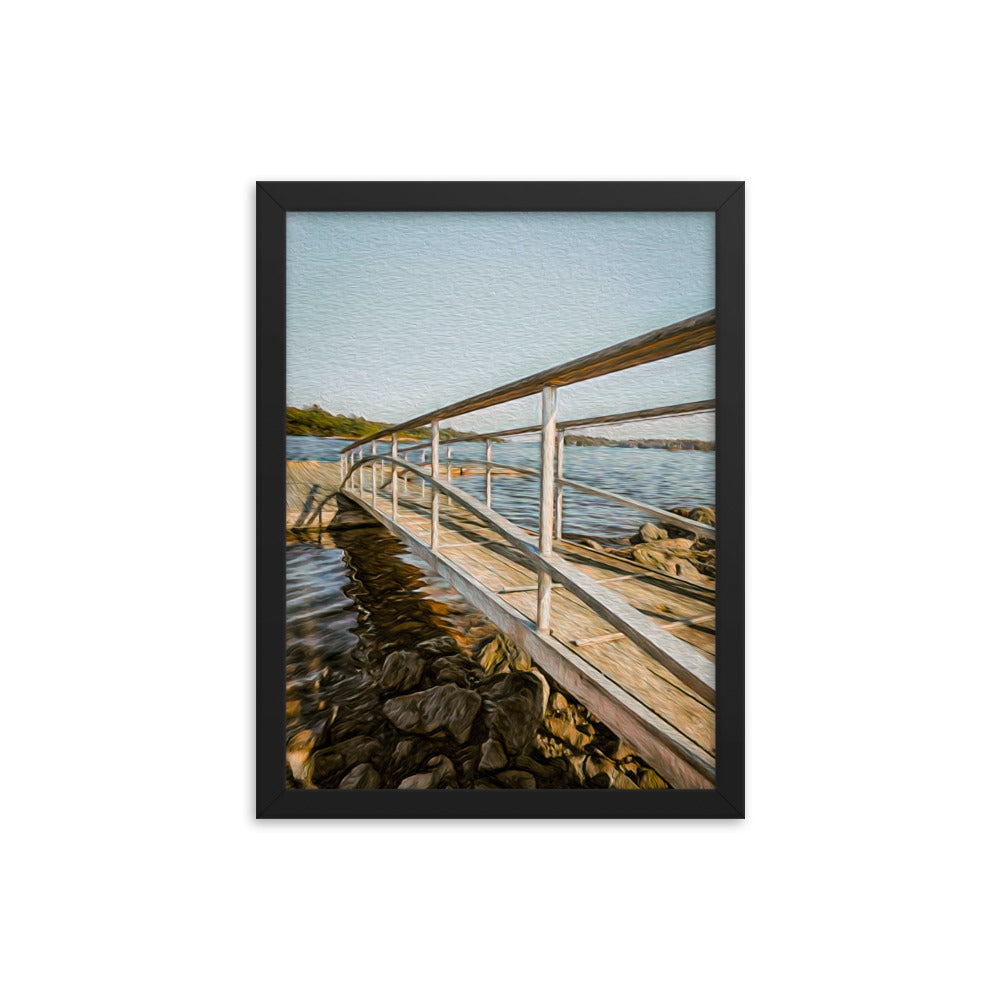 Framed Poster - Gangway To The Bay