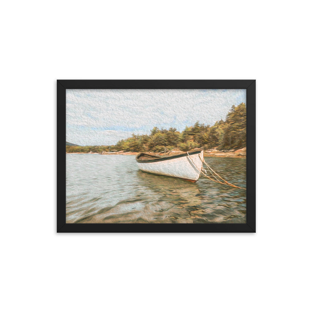 Framed Poster - The Rowboat