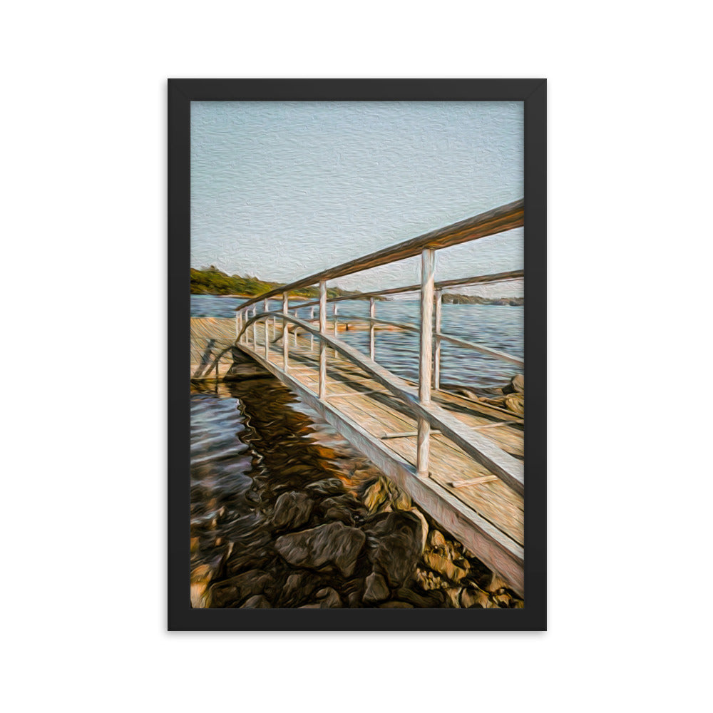 Framed Poster - Gangway To The Bay