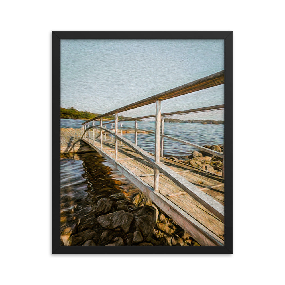 Framed Poster - Gangway To The Bay