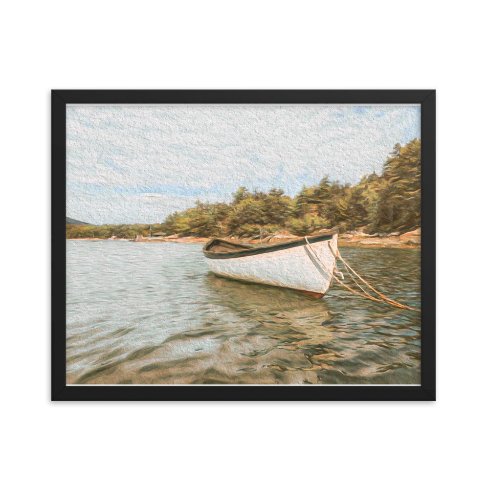 Framed Poster - The Rowboat