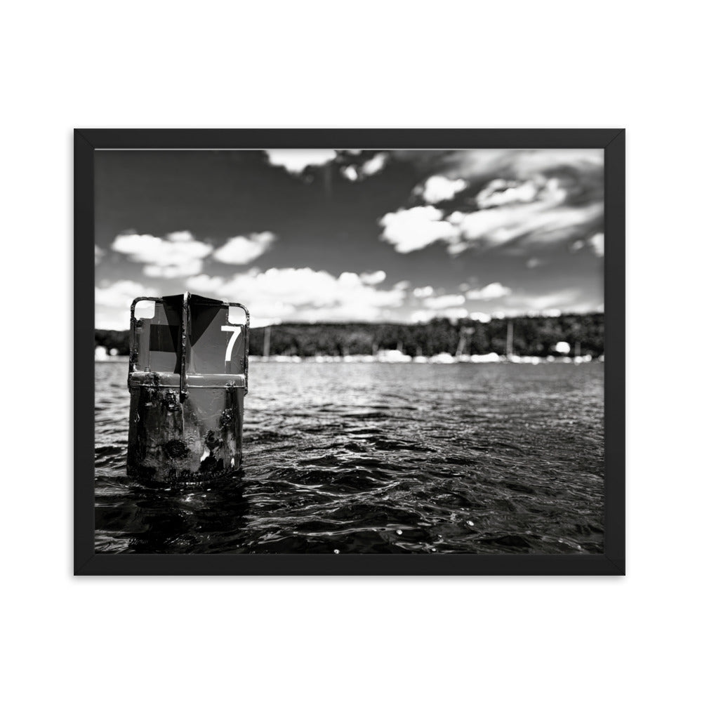 Framed Poster - Buoy In The Bay