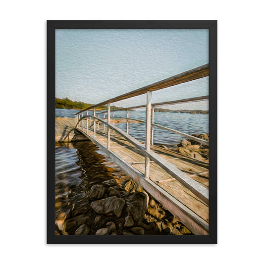 Framed Poster - Gangway To The Bay