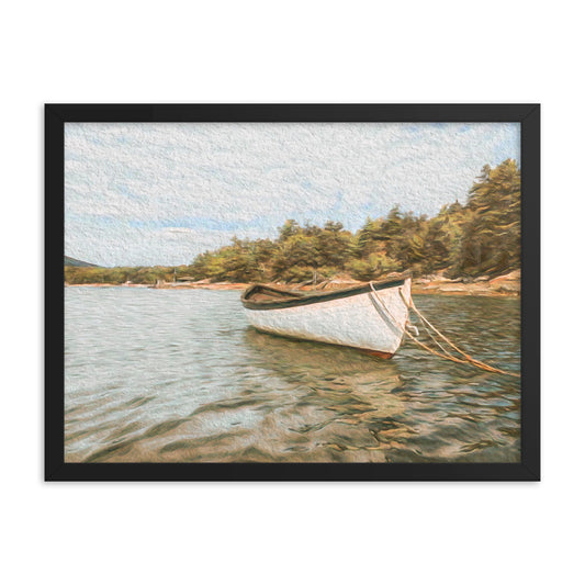 Framed Poster - The Rowboat