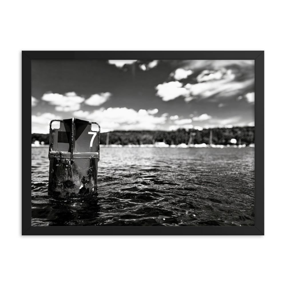 Framed Poster - Buoy In The Bay