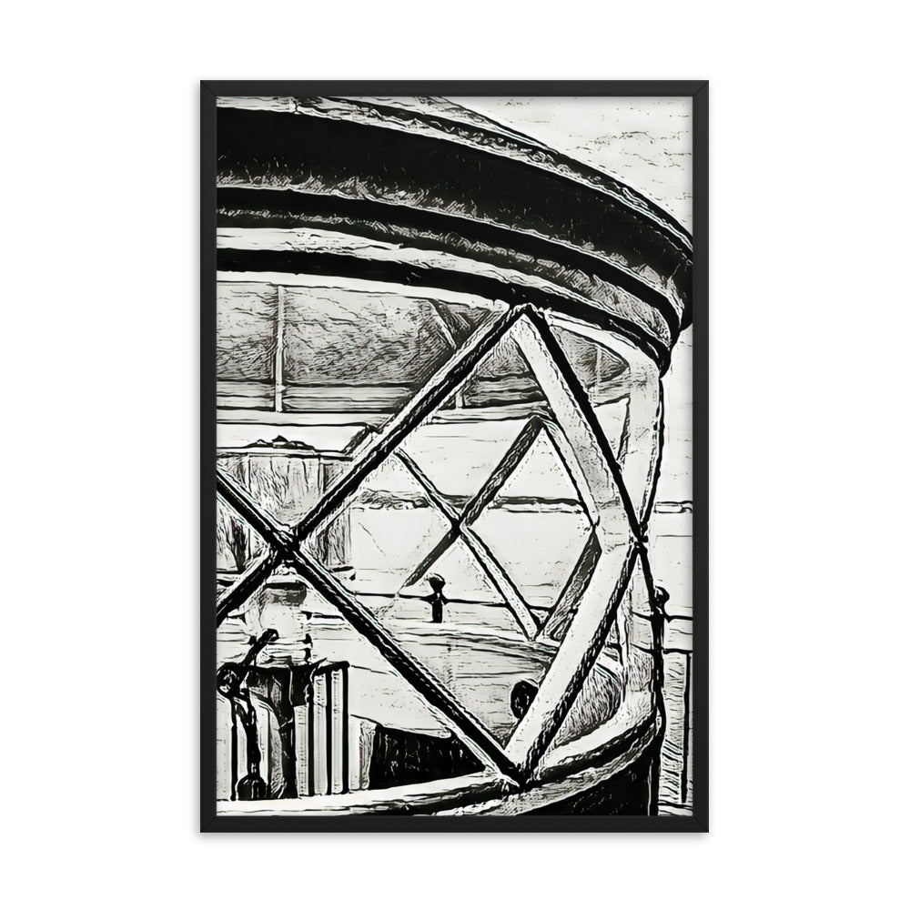 Framed Poster - The Penciled Light