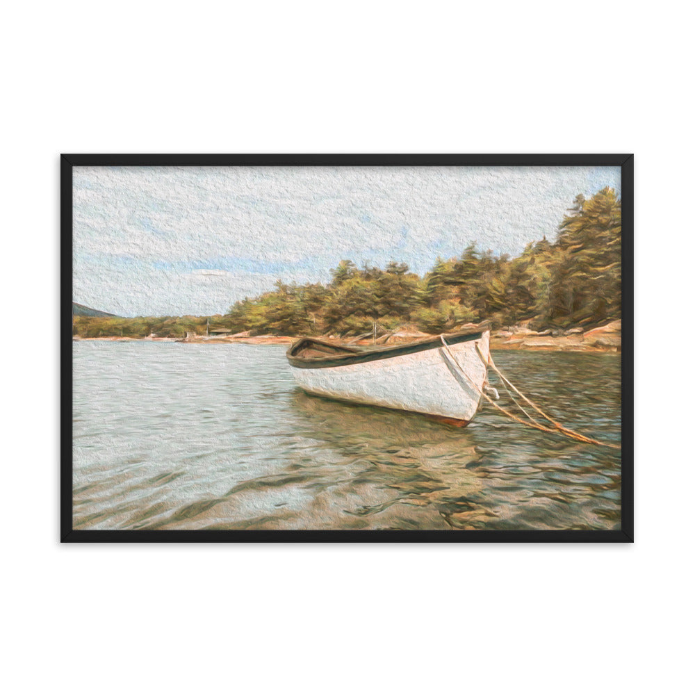 Framed Poster - The Rowboat