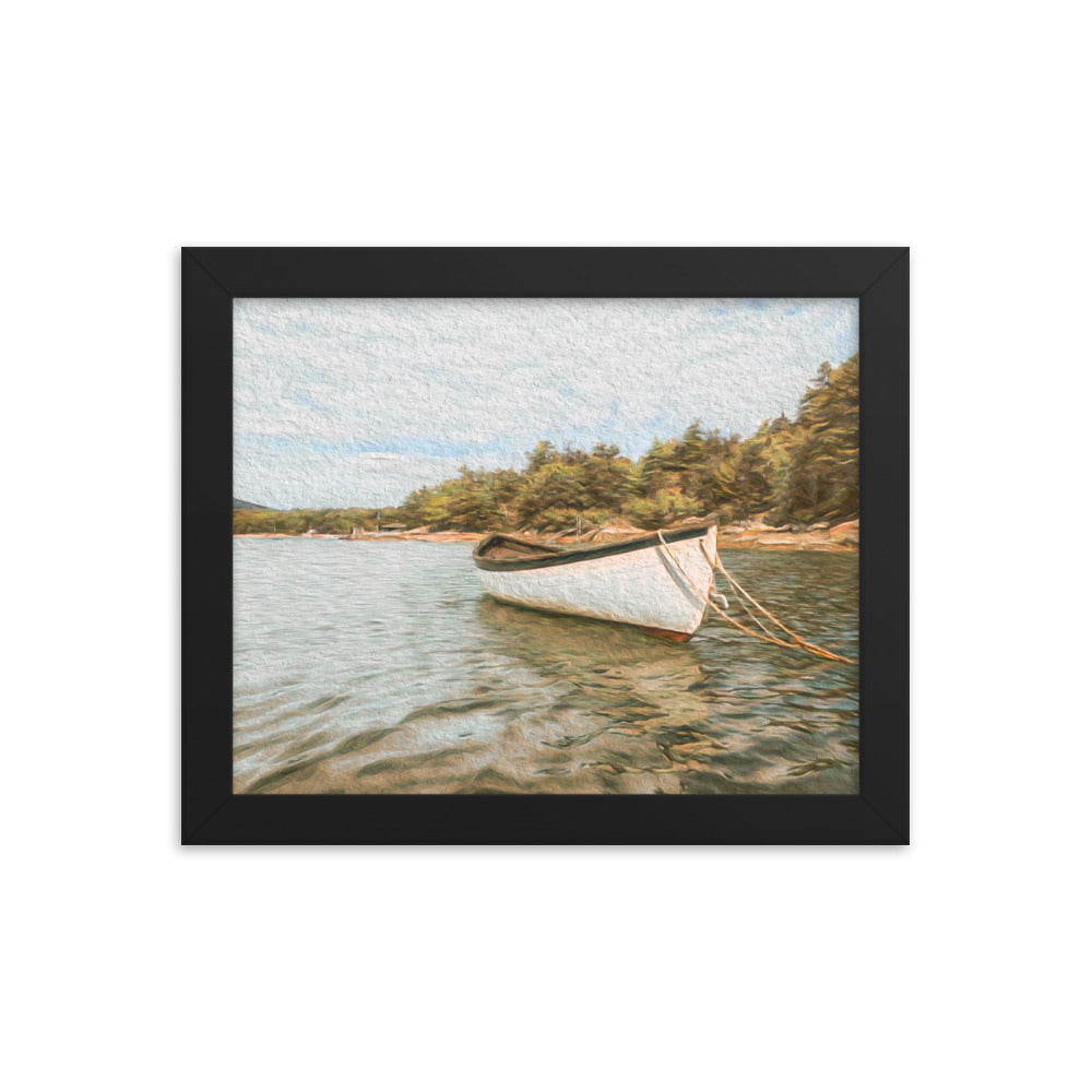 Framed Poster - The Rowboat