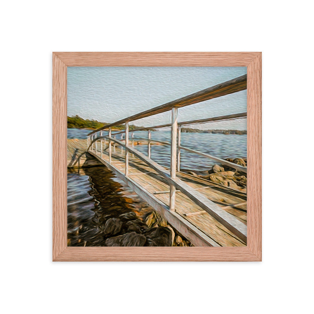 Framed Poster - Gangway To The Bay