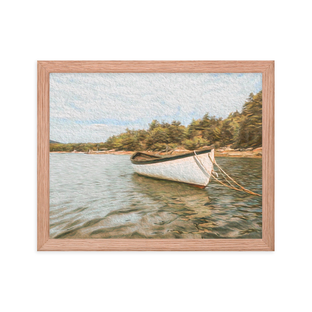 Framed Poster - The Rowboat