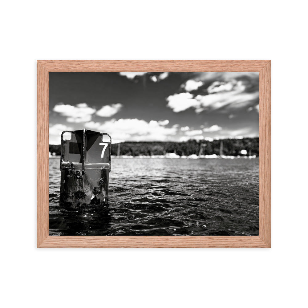 Framed Poster - Buoy In The Bay