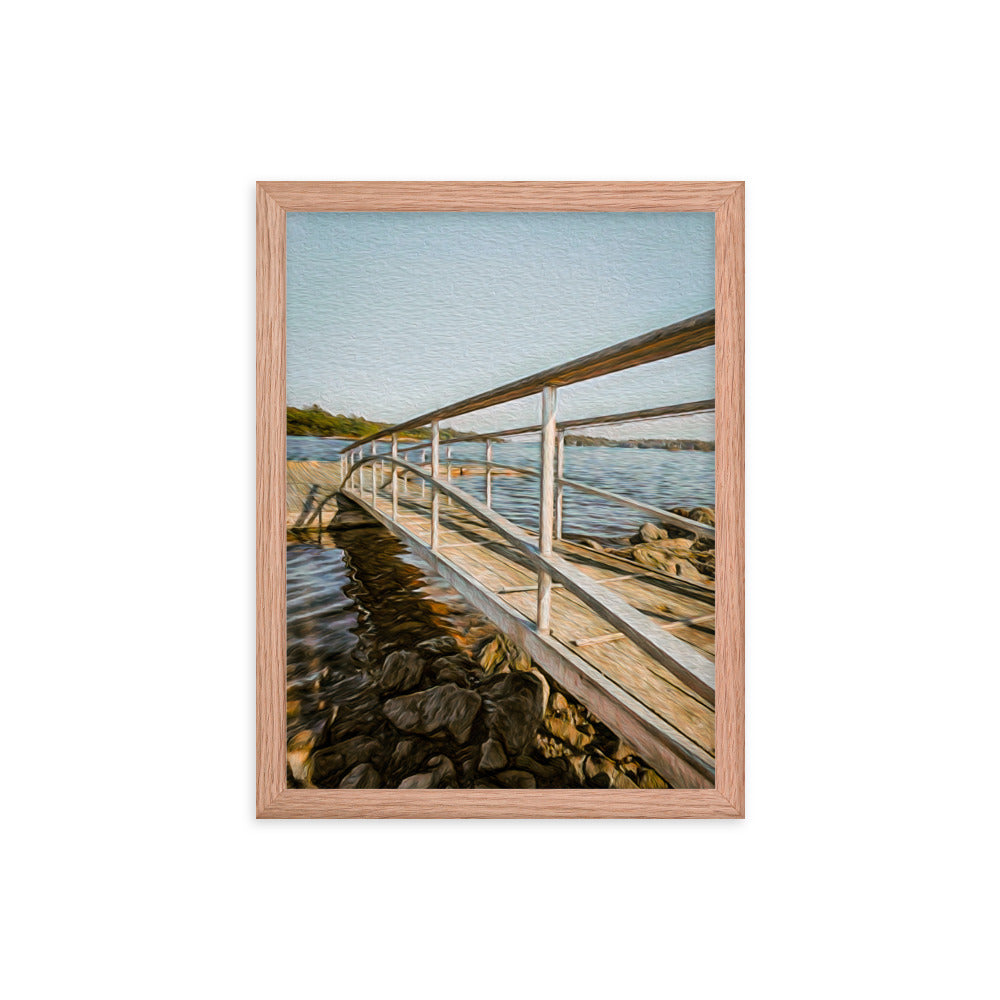 Framed Poster - Gangway To The Bay