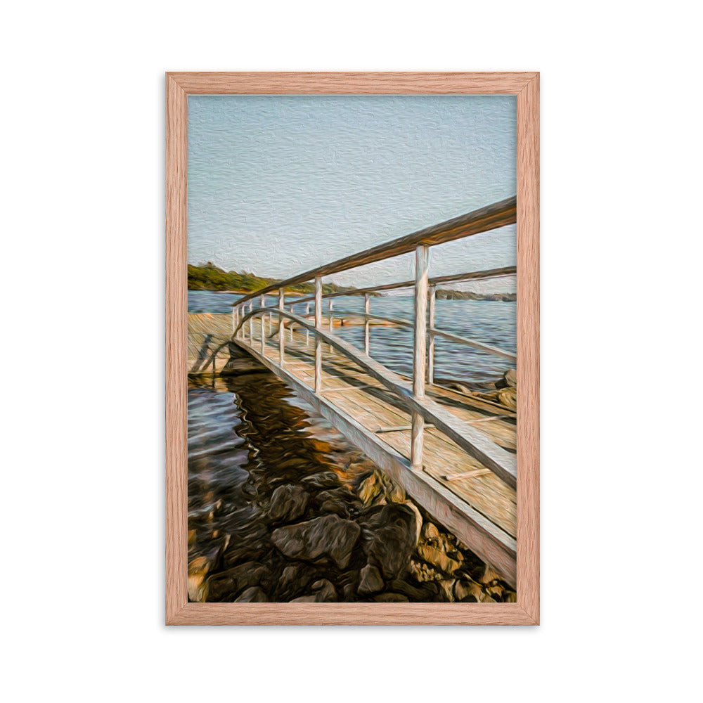 Framed Poster - Gangway To The Bay