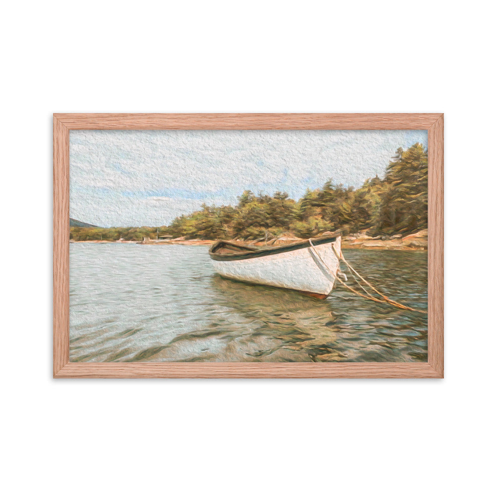 Framed Poster - The Rowboat