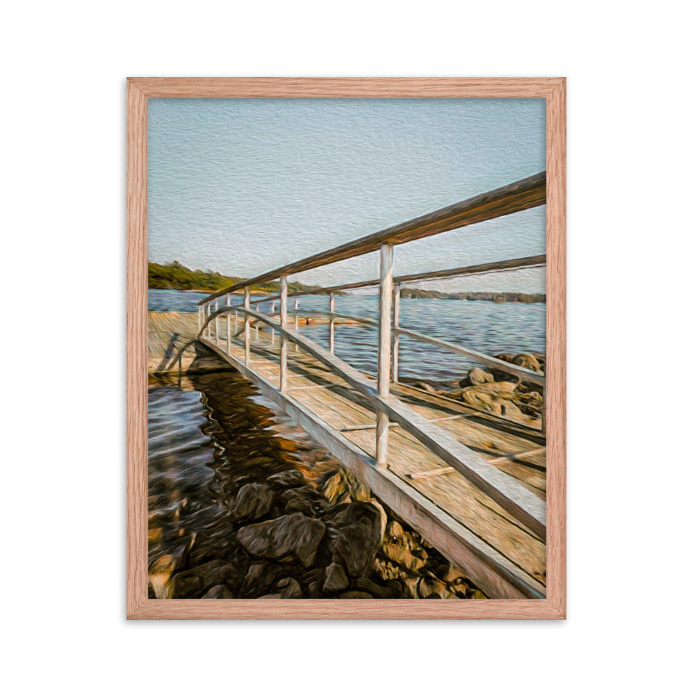 Framed Poster - Gangway To The Bay