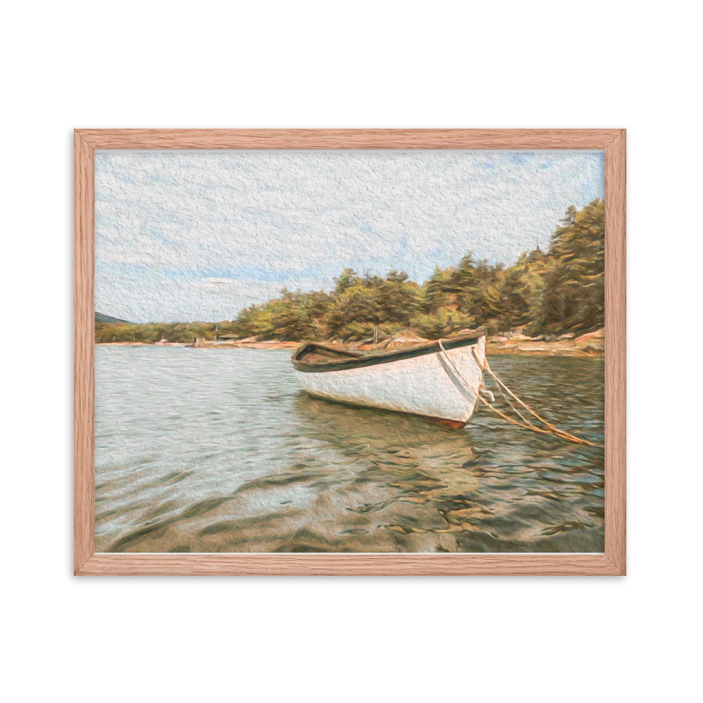 Framed Poster - The Rowboat