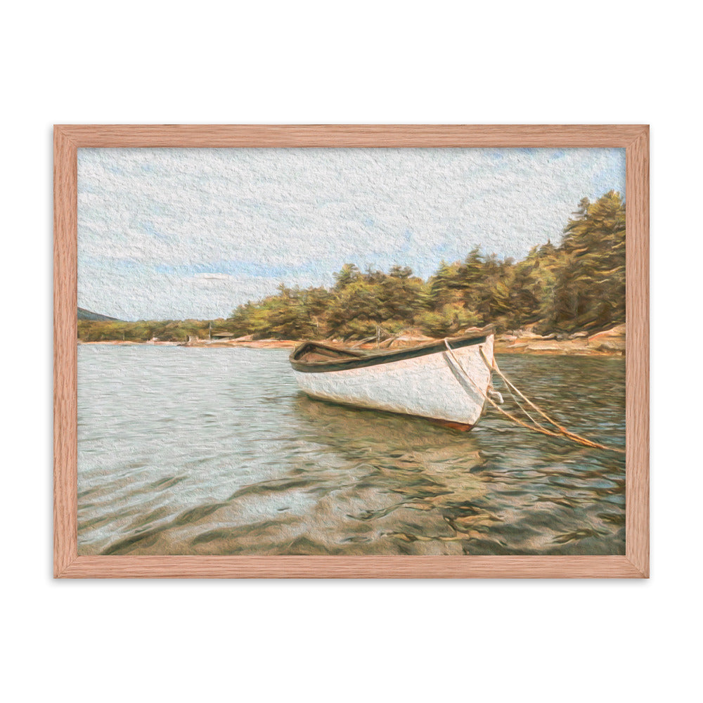 Framed Poster - The Rowboat