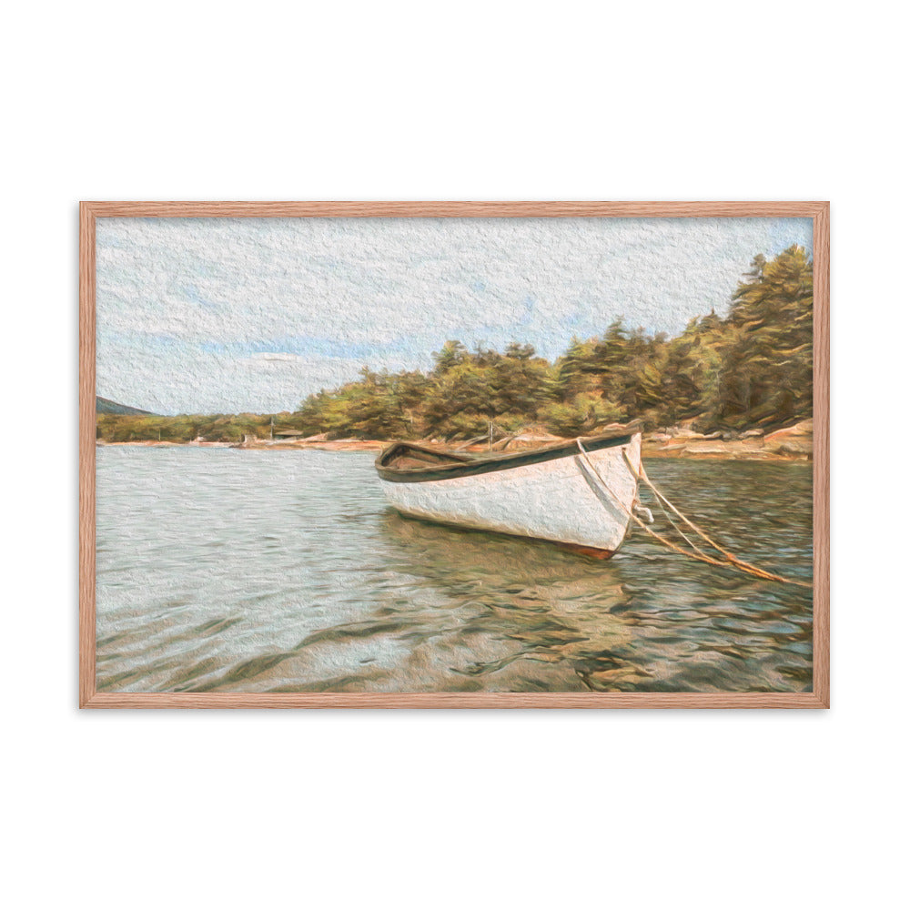 Framed Poster - The Rowboat