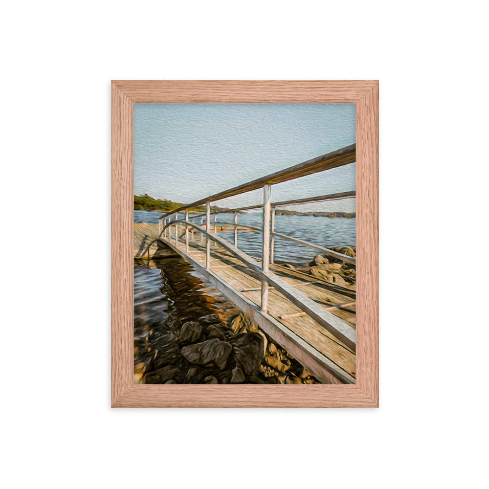 Framed Poster - Gangway To The Bay