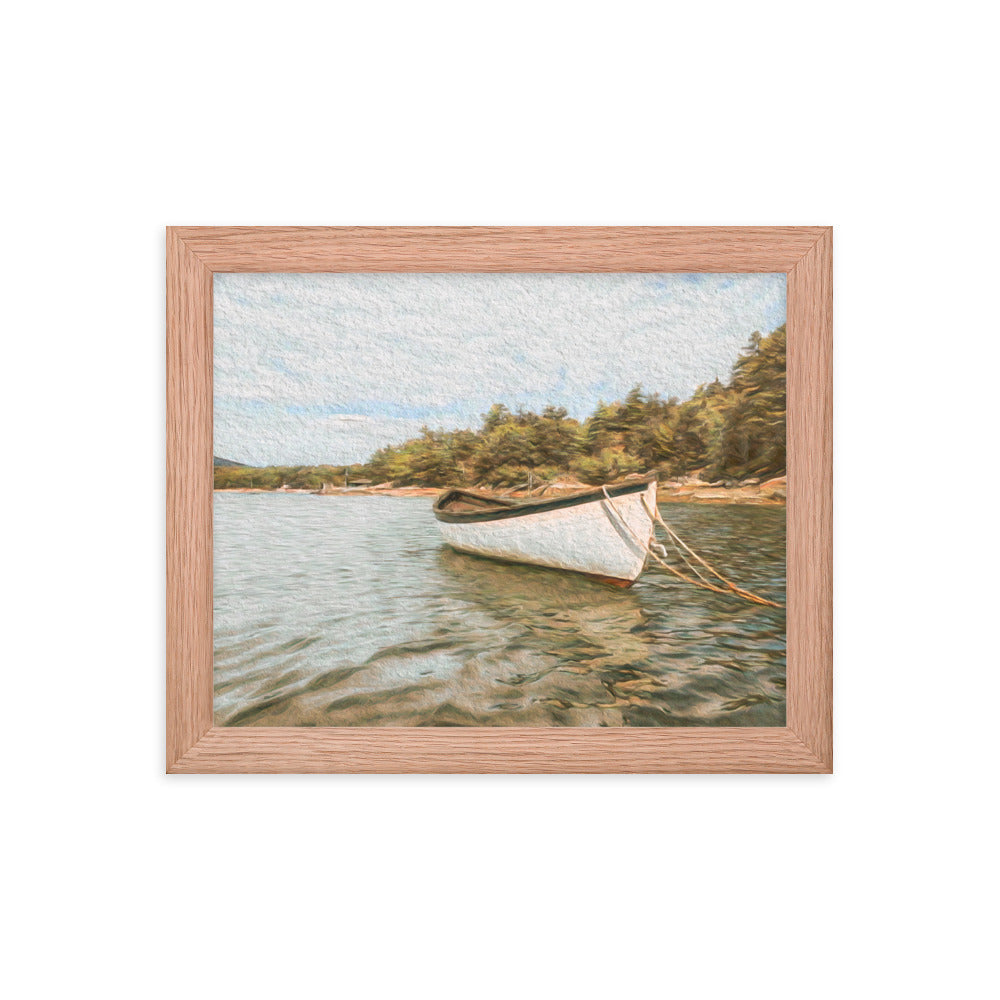 Framed Poster - The Rowboat