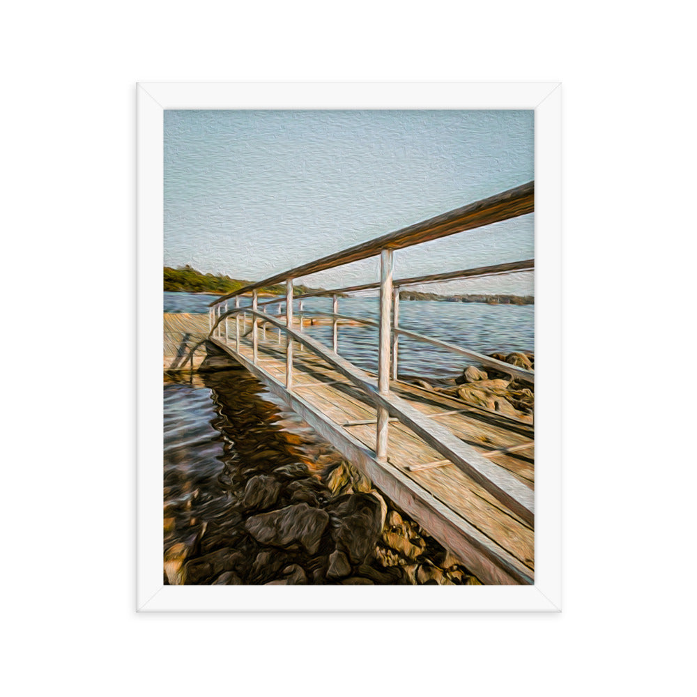 Framed Poster - Gangway To The Bay