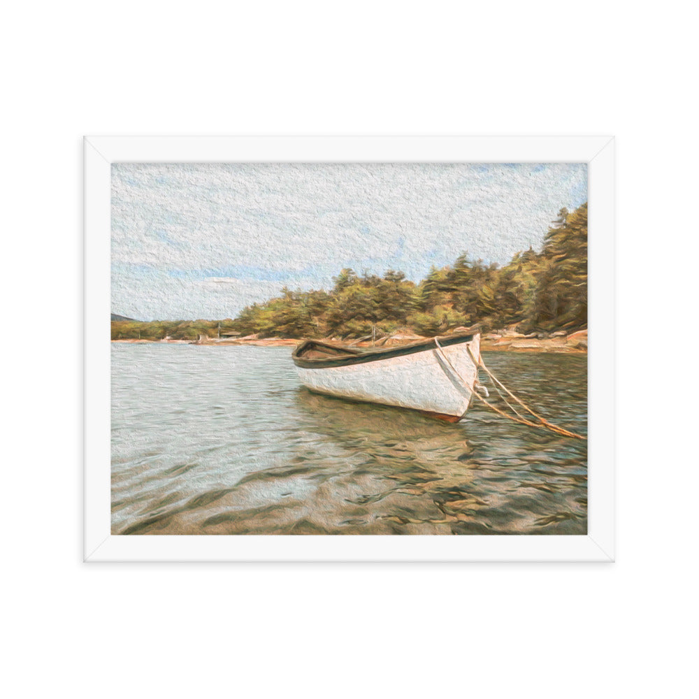 Framed Poster - The Rowboat