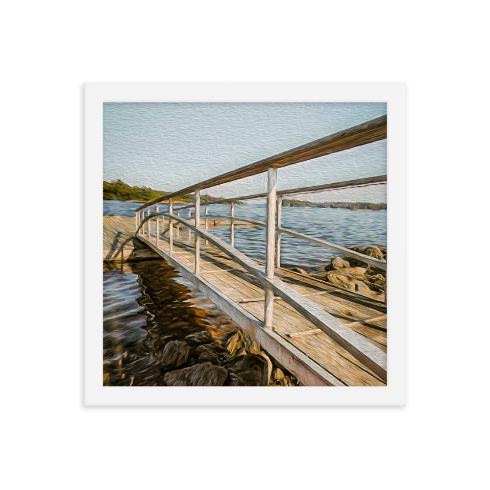 Framed Poster - Gangway To The Bay