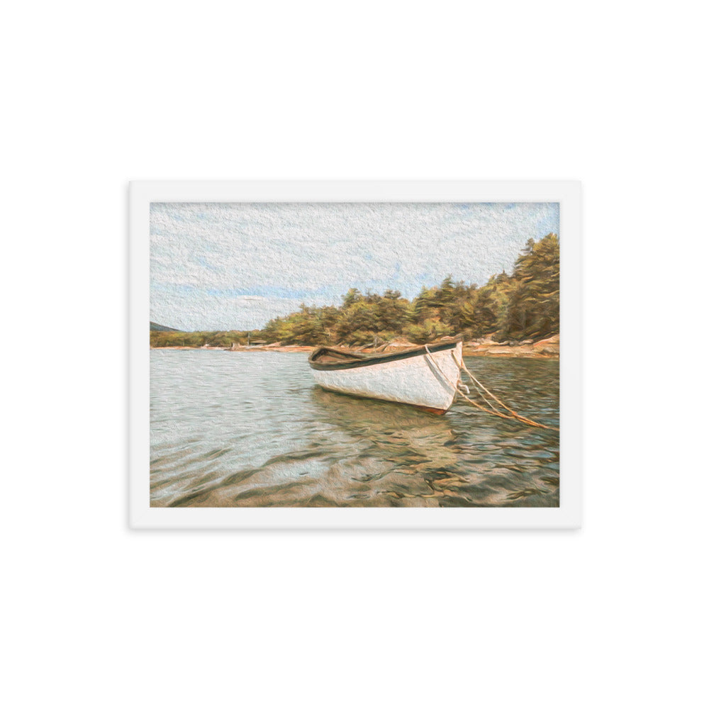 Framed Poster - The Rowboat