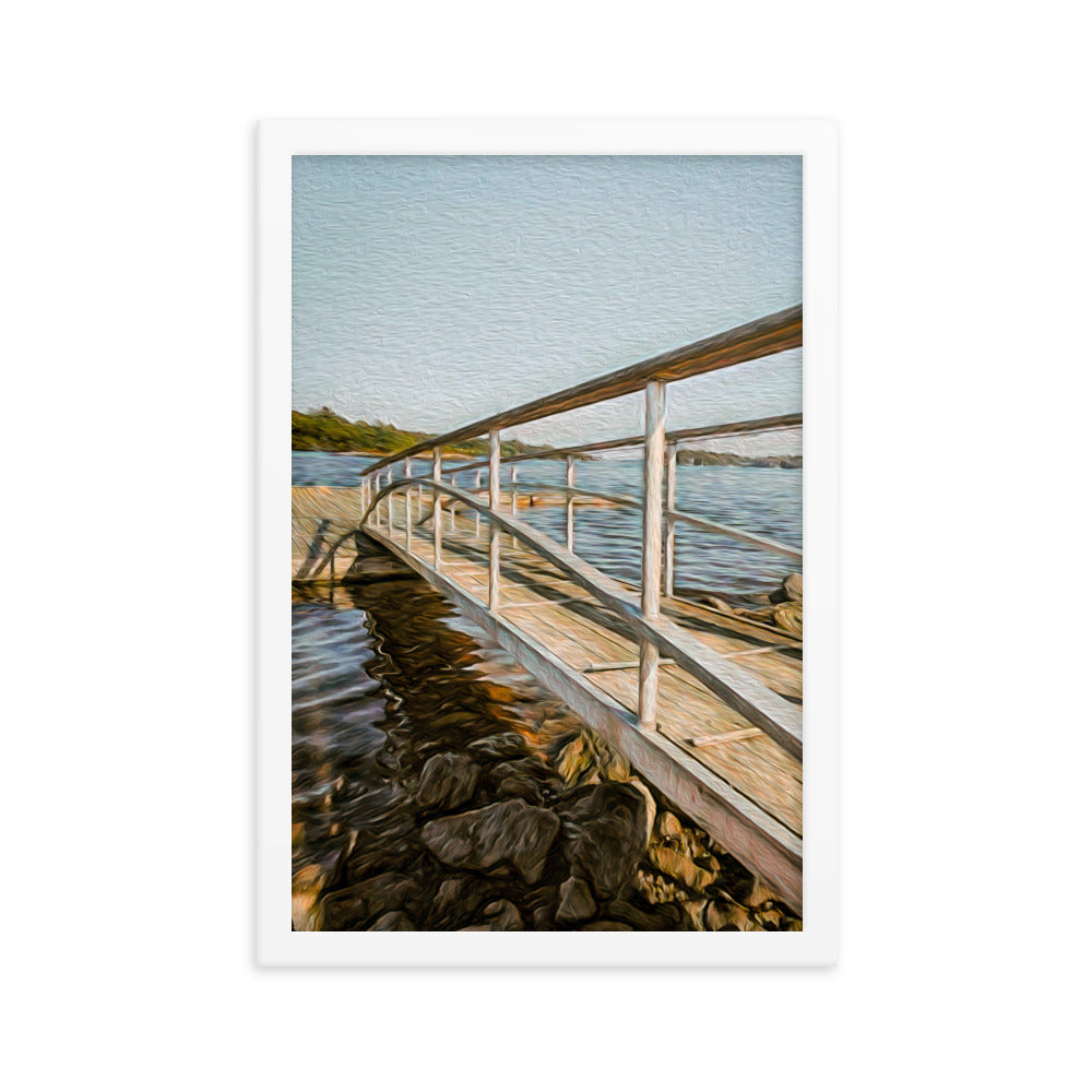 Framed Poster - Gangway To The Bay