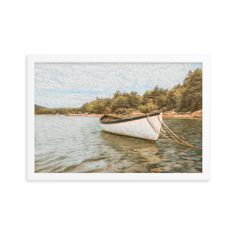 Framed Poster - The Rowboat