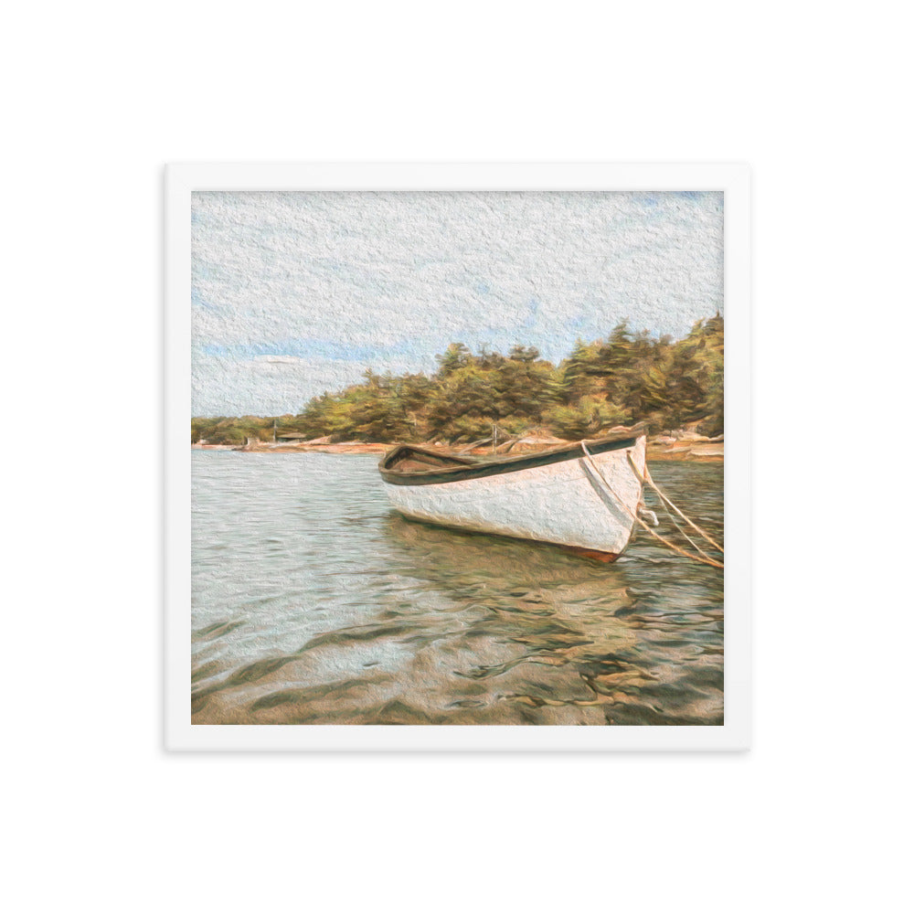 Framed Poster - The Rowboat