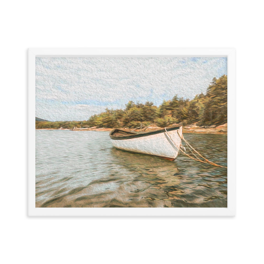 Framed Poster - The Rowboat