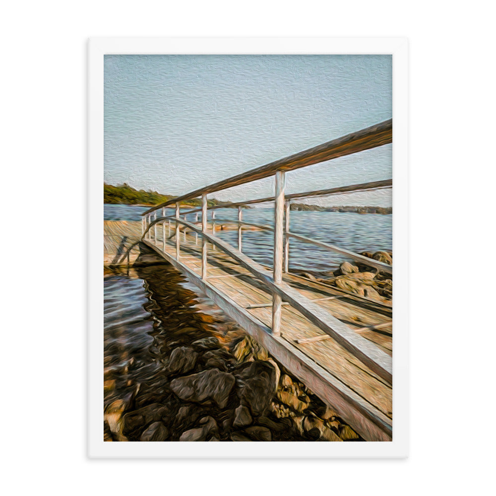 Framed Poster - Gangway To The Bay