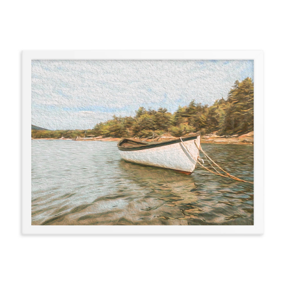 Framed Poster - The Rowboat