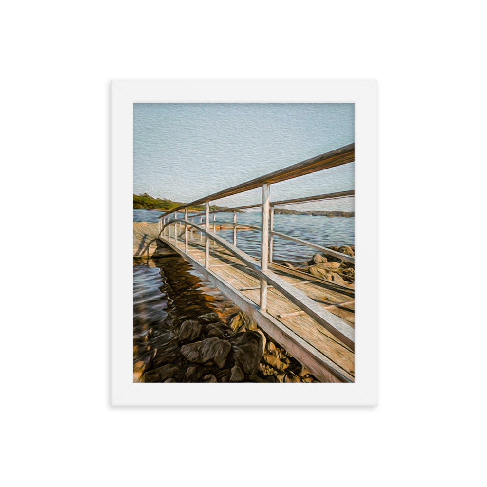 Framed Poster - Gangway To The Bay