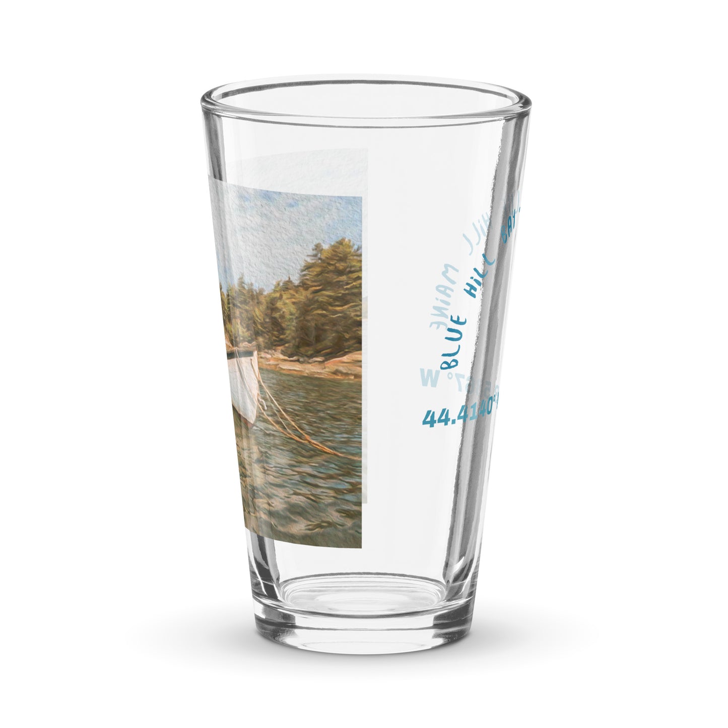 Pint Glass - The Rowboat