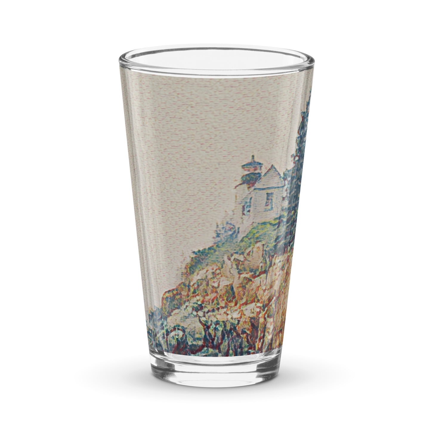 Pint Glass - Bass Harbor Lighthouse