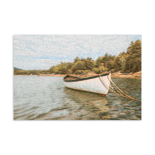 The Rowboat Postcard