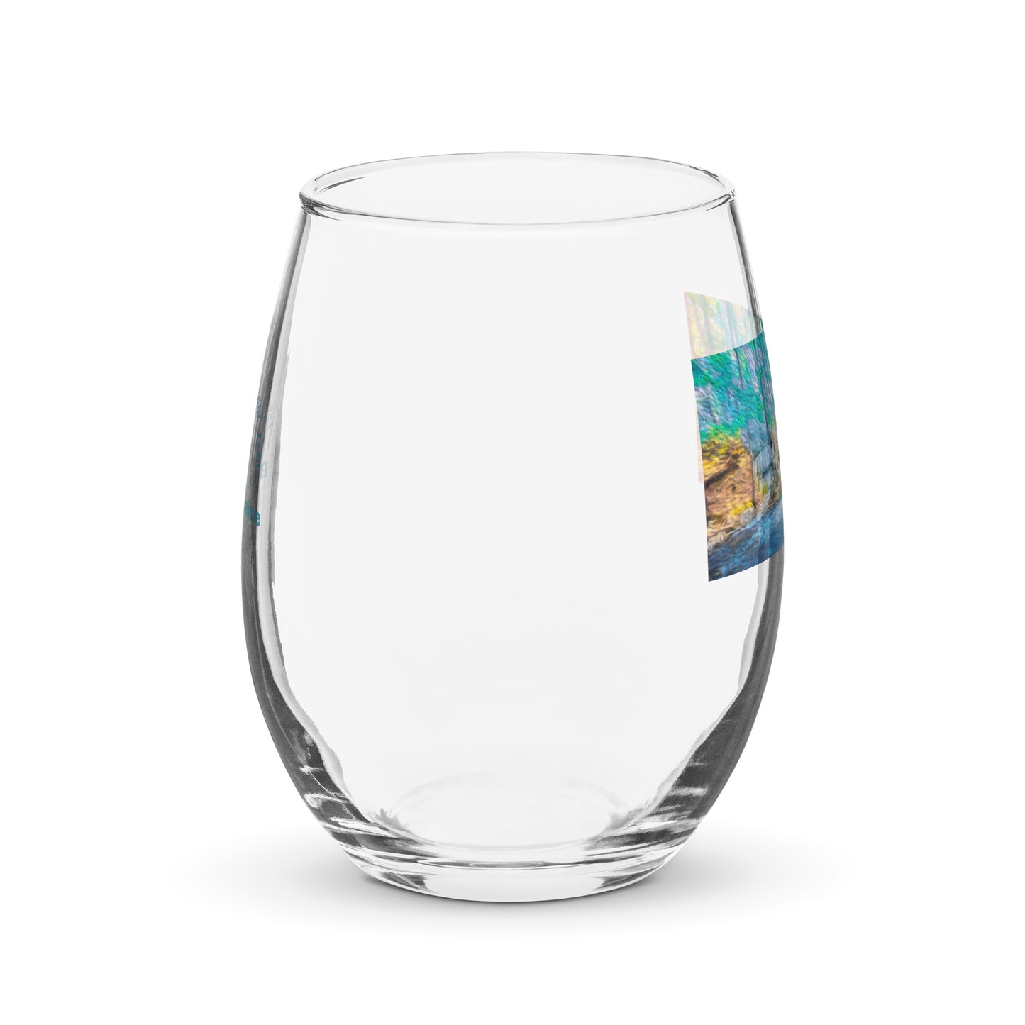 Stemless Wine Glass - Peters Brook Falls