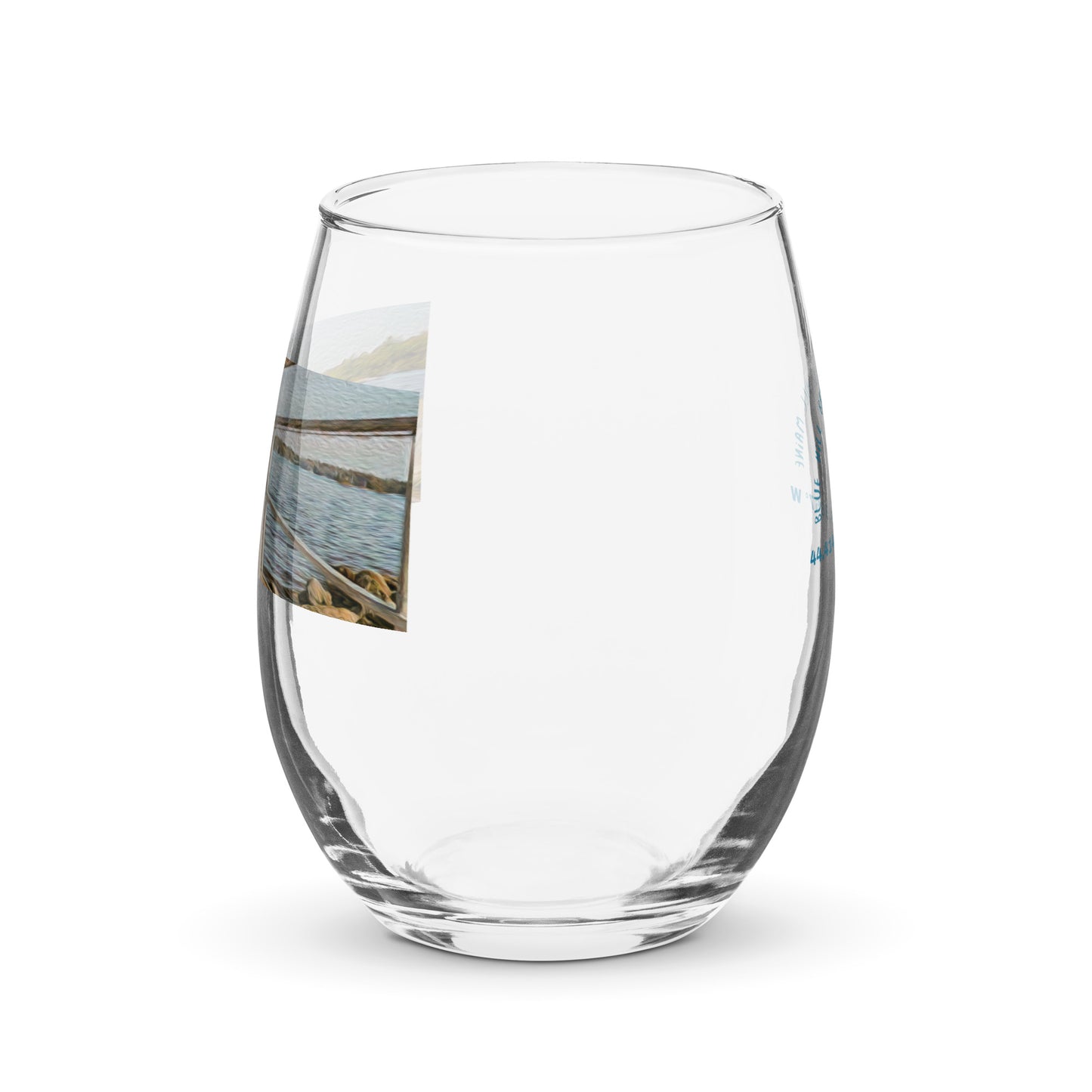 Stemless Wine Glass - To The Bay